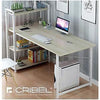 KIT SCRIVANIA MODELLO SOFIA CM.120X48X110 ROVERE/BIANCA