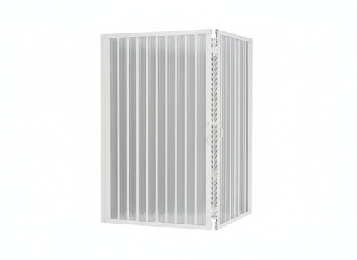 BOX DOCCIA PARETE VASCA BRIXO PVC PIRANHA LARGHEZZA CM. 70x160/170 H.150