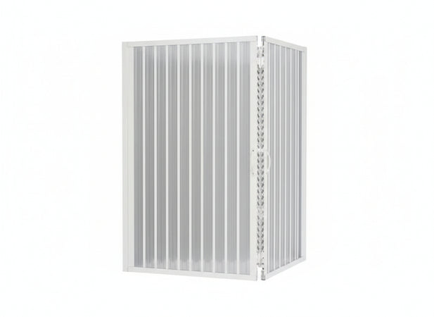 BOX DOCCIA PARETE VASCA BRIXO PVC PIRANHA LARGHEZZA CM. 70x160/170 H.150