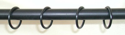 ASTE ASTA BATONE PER TENDA IN FERRO BATTUTO CM. 120