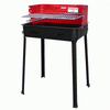 BARBECUE RETTANGOLARE 845 A CARBONE CARBONELLA CM 48x36x H 77 FORNACELLA GRILL