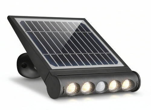 PROIETTORI LED SOLARI CENTURY GENIUS 8W - 950 LUMEN - 4000K - 214x76xH268MM