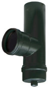 RACCORDO A T PER STUFE A PELLET CM. 8 CANNE FUMARIE