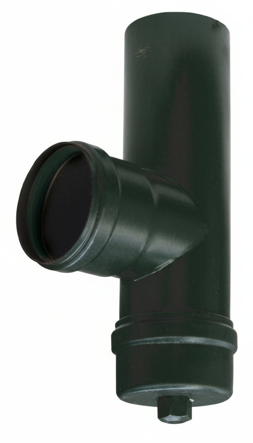 RACCORDO A T PER STUFE A PELLET CM. 8 CANNE FUMARIE