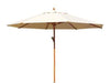 OMBRELLONE LEGNO SUN TOP EXCLUSIVE TONDO CM.350 OMBRELLONI ARREDO GIARDINO