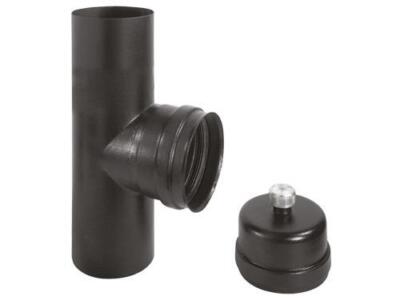 RACCORDI TUBI A T F.F ALA PELLET ECO PER STUFE D. 8 -10 RISCALDAMENTO FUMISTERIA