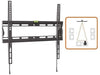 MENSOLE STAFFE PER TV FISSE PER SCHERMO DA 42 a 55 DIMENSIONI CM.50x15