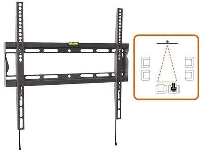 MENSOLE STAFFE PER TV FISSE PER SCHERMO DA 42 a 55 DIMENSIONI CM.50x15