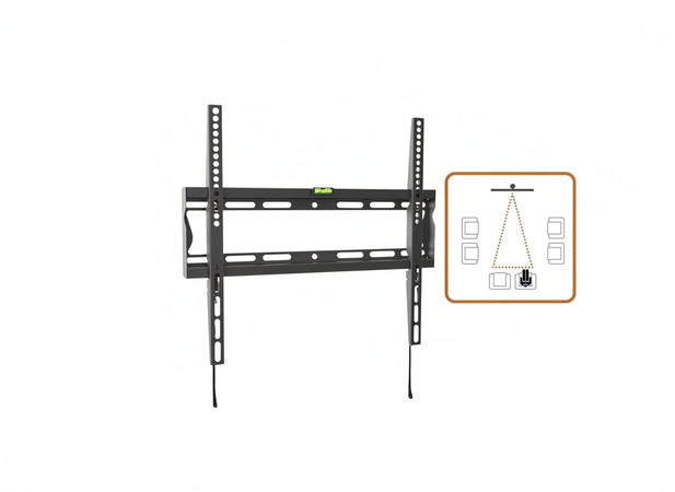 MENSOLE STAFFE PER TV FISSE PER SCHERMO DA 42" a 55" DIMENSIONI CM.50x15