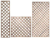 PANNELLO IN LEGNO PATIO CM.180X90 PANNELLI RECINZIONI ARREDO GIARDINO PZ.2