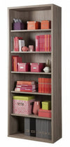 KIT LIBRERIA DISEGNO ROVERE CM. 35,5X81,5X217H 6 VANI