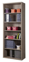 KIT LIBRERIA DISEGNO ROVERE CM. 35,5X81,5X217H 6 VANI