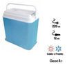 FRIGO PORTATILE BOX ELETTRICO DUAL POWER CM38x26x46H CON SPINOTTO 12V-SPINA 230V