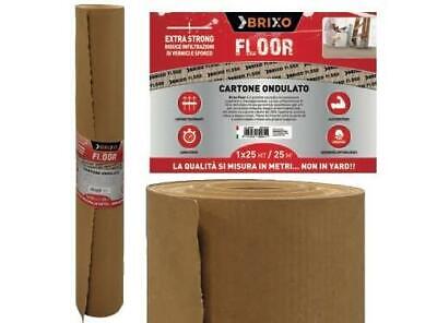 CARTONE COPRIPAVIMENTO ONDULATO BRIXO FLOOR H.100 MT.25 CA