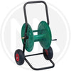 CARRELLO AVVOLGITUBO IN METALLO CON RUOTE PNEUMATICHE PER 80 MT. DI TUBO
