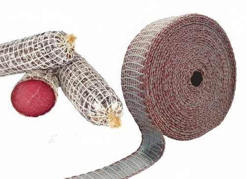 RETI RETE GARZA ELASTICA PER INSACCATI SALUMI 12 QUADRI ROTOLO 50 MT