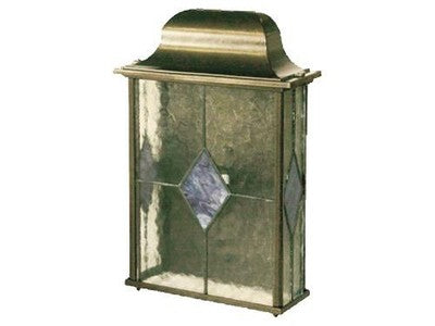LANTERNE LANTERNA ROCKY IN ALLUMINIO E VETRO DECORATO CM.H 32 ILLUMINAZIONE