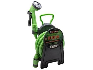 TUBI KIT STARTER IRIS BALCONY 10MT. TUBO+RACCORDI+PISTOLA GIARDINO IRRIGAZIONE