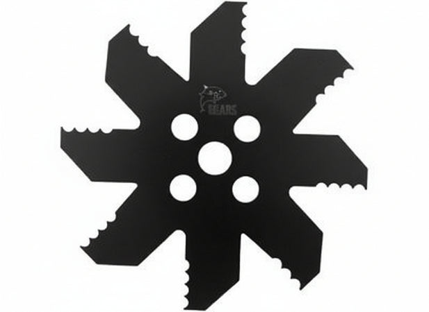 DISCHI SHARK ROVI PER DECESPUGLIATORI 8D 250 - DIMENSIONI 250MM