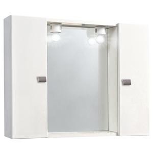 SPECCHIO DA BAGNO MOD. 198 DUE 2 ANTE BIANCO