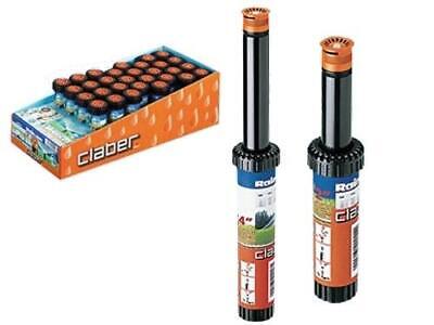 IRRIGATORI CLABER POP-UP 90006 - 10 CM IRRIGATORE PER GIARDINO PEZZI 2