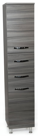 COLONNA BAGNO ANTONELLA 2 ANTE + 2 CASSETTI CM. 33X33X160 PALISSANDRO