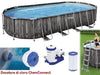 PISCINE FUORITERRA OVALI STEEL SET BESTWAY 5611T CM.732x366xH122