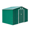 casetta utensili attrezzi esterno giardino casa armadio capanno box deposito 277x195x192cm, Verde FY9845-031GNFY9