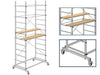 TRABATTELLI TRABATTELLO PONTEGGIO ALLUMINIO STEP UP MERIT CM. 155x100xH360