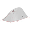 Tenda da Campeggio con Borsa da Trasporto, in Poliestere e Alluminio, 300x135x110 cm, Grigio Chiaro RJ4A20-424V00LGRJ4