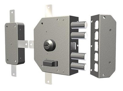 SERRATURE SERRATURA CR A POMPA PER PORTE IN LEGNO Art. 3350C CON DEVIATORE