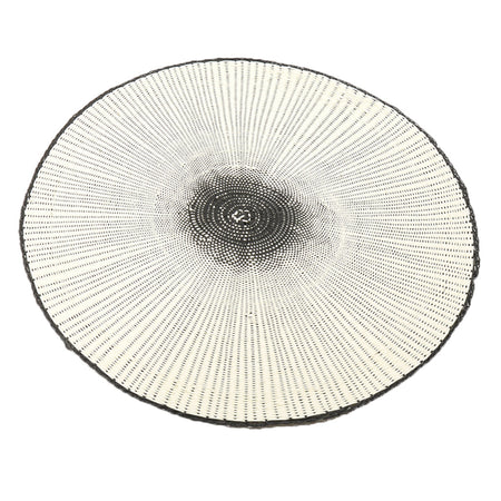 Sottopiatto tovaglietta portapane decorato in carta da Ø 38 cm in modelli assortiti