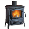 STUFA A LEGNA ISETTA NORDICA ANTRACITE KW 7 VOLUME RISCALDABILE MC 200
