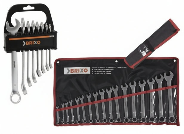 CHIAVI COMBINATE BRIXO IN SERIE MISURE 6-32 PZ. 25 UTENSILI