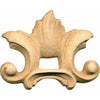 Fregio per Mobili in Pasta di Legno finitura Grezza 70x60 mm art. 03.4123 pz. 2