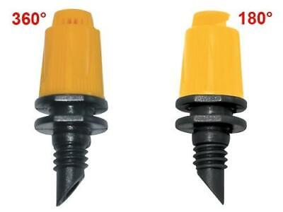 120PZ MICROIRRIGATORI 360 IRISI DROP IRRIGAZIONE GIARDINAGGIO TUBI