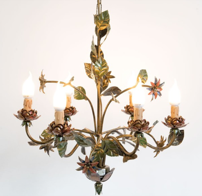 LAMPADE LINEA CAMELIA LAMPADARIO A 6 LUCI