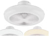 PLAFONIERA LED TRIO CON VENTILATORE MOLBY CM.46