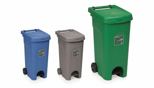BIDONE BIDONI URBAN ECO SYSTEM CON PEDALE CAPACITA' 80LT 51x40x80 h