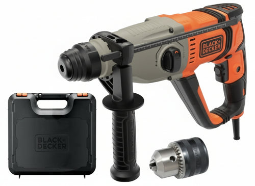 TRAPANO MARTELLO TASSELLATORE B+D BEHS02K QS POTENZA 800W