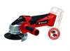 EINHELL ITALIA SMERIGLIATRICE ANGOLARE A BATTERIA TC-AG 18/115 LI SOLO