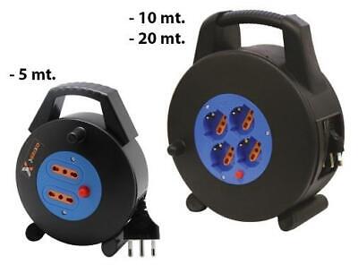 AVVOLGICAVO ELETTRICO BRIXO 3X1 MT.20 PROLUNGA PROLUNGHE CAVI ELETTRICI