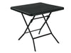 TAVOLO TAVOLINO PIEGHEVOLE METALWOOD CM.78X78XH74 ARREDO GIARDINO TAVOLI ESTERNO