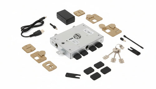 SERRATURA TRIPLICE PER PORTE BLINDATE MM.142x206 ENTRATA 60MM MODELLO 6111