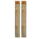 PALI PALO IN LEGNO DI PINO IMPREGNATO QUADRATI SEZIONE CM. 9X9X200 H