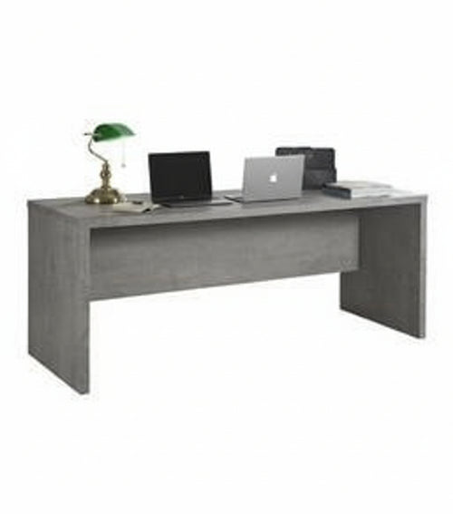 KIT SCRIVANIA PRATICO CM. 69X180X74H CEMENTO