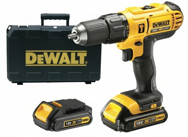 TRAPANI TRAPANO A BATTERIA DEWALT LITIO DCD 776 C2 18Volt 1.3Ah 2 BATTERIE