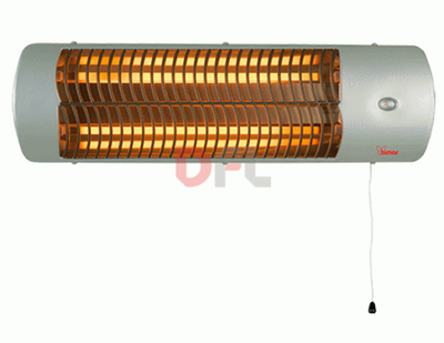 STUFE STUFA AL QUARZO DA PARETE MM. 560x165x120