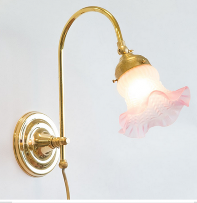 LAMPADE LINEA MARINA LAMPADA A MURO APPLIQUE REGOLABILE IN OTTONE