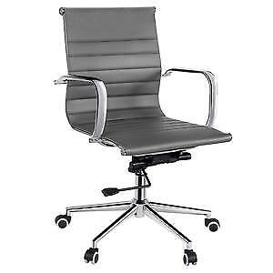 POLTRONA DIREZIONALE MOD. HW61982GR COLORE GRIGIO